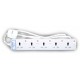 Power Strip(Extention Socket) / Terminator 5 way universal power extention TPB 4UA 5M